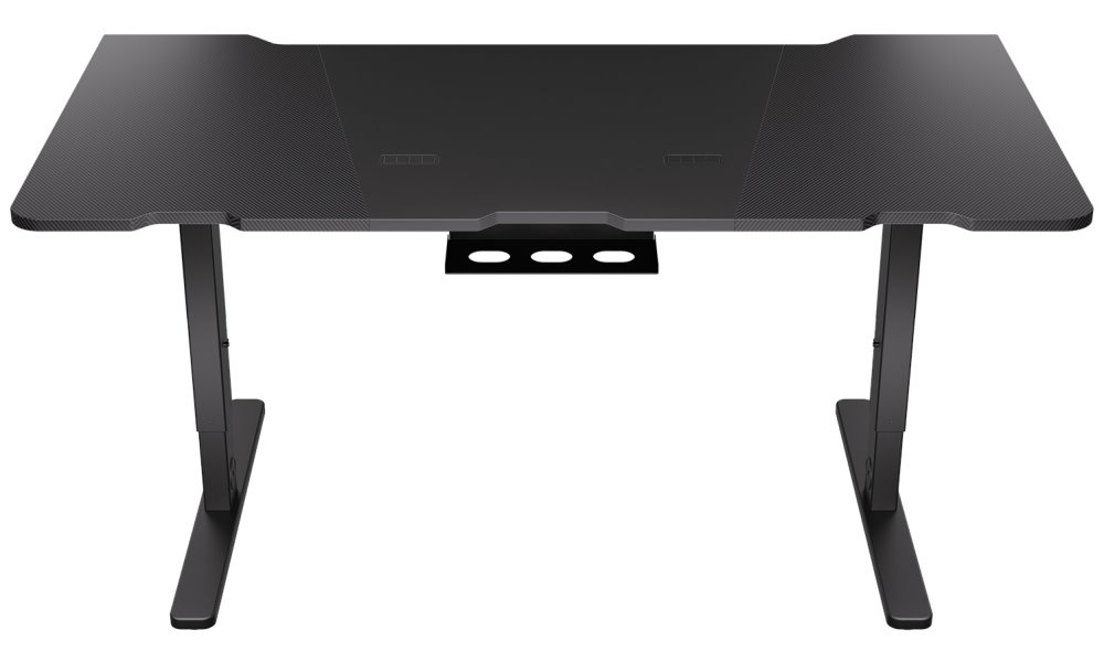 Endorfy herní stůl Atlas L / 150cm x 78cm / nosnost 80 kg / prostor na kabeláž / černý