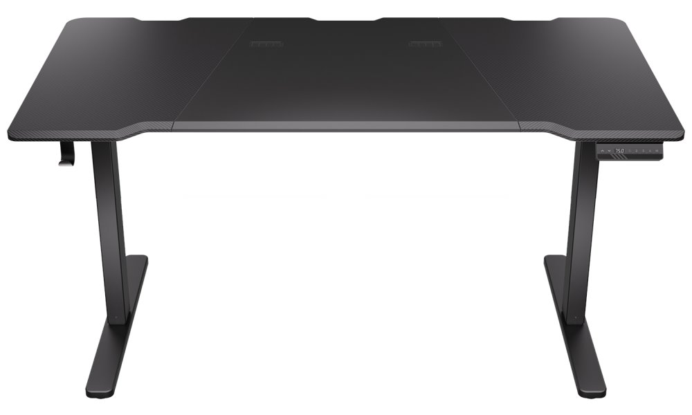 Endorfy herní stůl Atlas L electric / 150cm x 78cm / nosnost 80 kg / elektricky výškově stavitelný (73-120cm) / černý