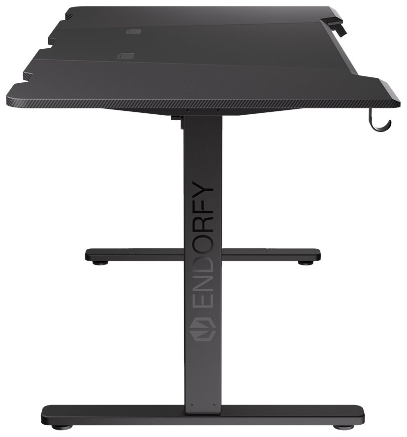 Endorfy herní stůl Atlas L electric / 150cm x 78cm / nosnost 80 kg / elektricky výškově stavitelný (73-120cm) / černý