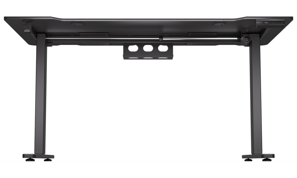 Endorfy herní stůl Atlas L electric / 150cm x 78cm / nosnost 80 kg / elektricky výškově stavitelný (73-120cm) / černý