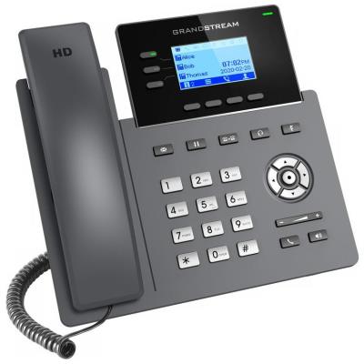 Grandstream GRP2603P/ VoIP telefon/ 2,48" podsvícený grafický display/ 6x SIP/ 2x LAN/ PoE/ GDMS