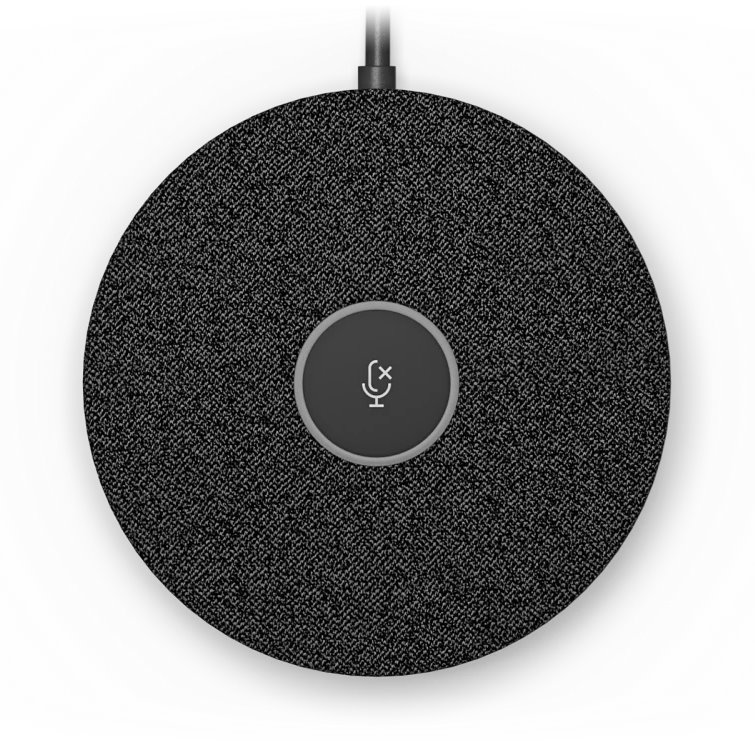 Logitech Rally Mic Pod accessory for Logitech Rally Ultra-HD ConferenceCam - black