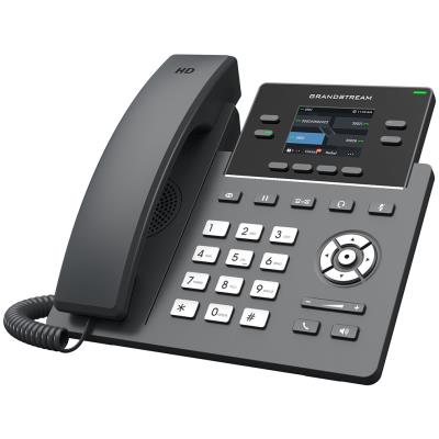 Grandstream GRP2612W VoIP telefon, 2x SIP, barevný podsvícený displej, 2x 10/100 Mbps RJ45, PoE, WiFi