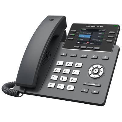 Grandstream GRP2613 VoIP telefon, 3x SIP, barevný podsvícený 2,8" displej, 2x Gbps RJ45, PoE