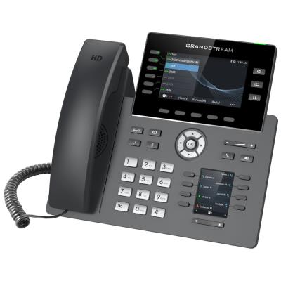 Grandstream GRP2616 VoIP telefon, 6x SIP, barevný 4,3" displej, 2x Gbps RJ45, PoE, DualBand WiFi, BT, 1x USB
