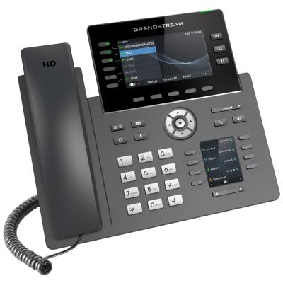 Grandstream GRP2616 VoIP telefon, 6x SIP, barevný 4,3" displej, 2x Gbps RJ45, PoE, DualBand WiFi, BT, 1x USB
