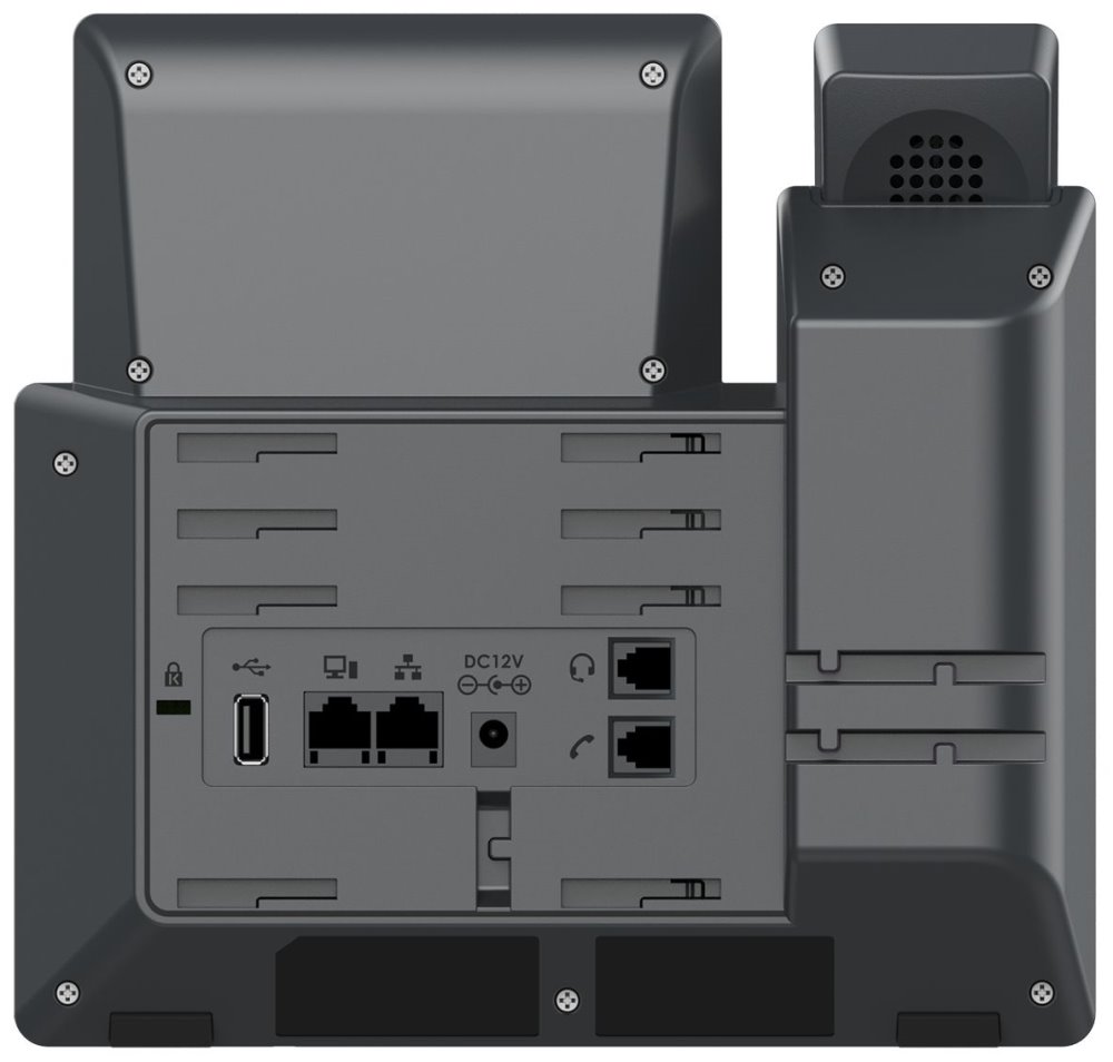 Grandstream GRP2624/ VoIP telefon/ 2,8" barevný display/ 4x SIP/ 2x LAN/ 1x USB/ PoE/ WiFi/ BT/ GDMS
