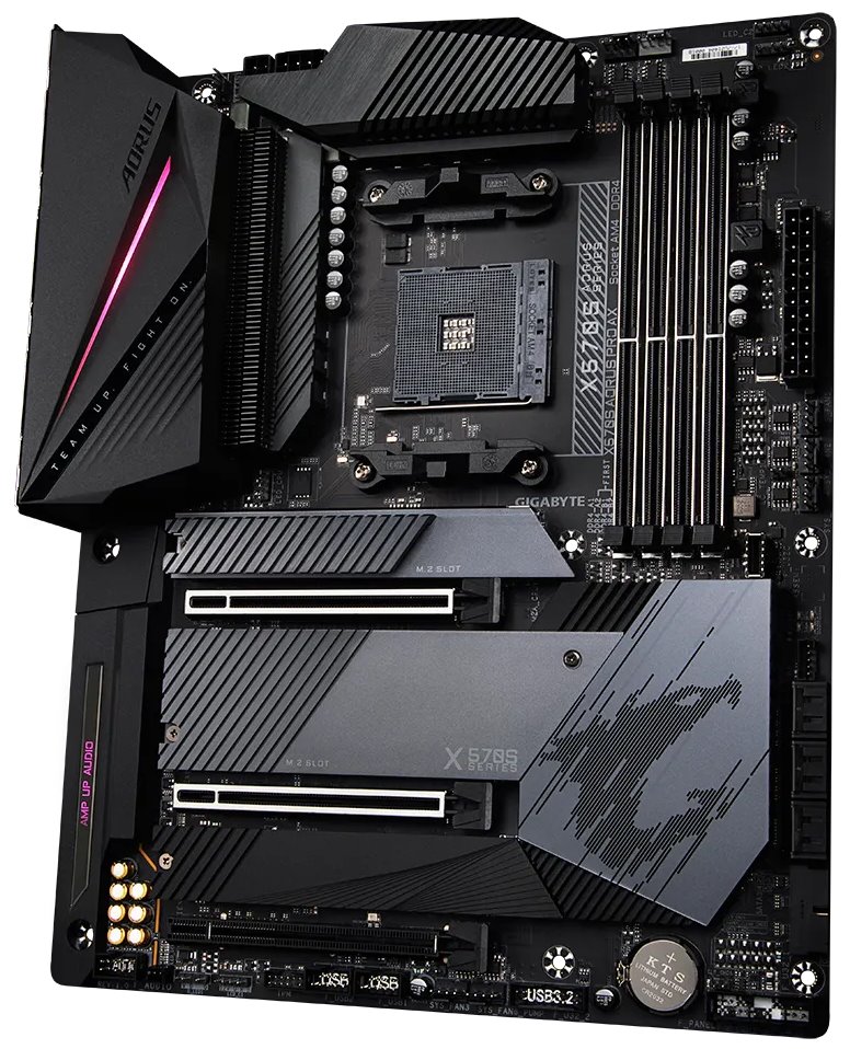GIGABYTE X570S AORUS PRO AX rev. 1.1 / AMD X570 / AM4 / 4x DDR4 / 3x M.2 / HDMI / USB-C / WiFi / ATX