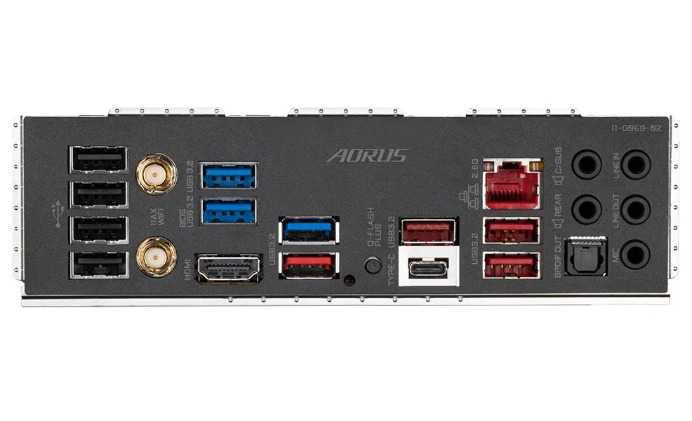 GIGABYTE X570S AORUS PRO AX rev. 1.1 / AMD X570 / AM4 / 4x DDR4 / 3x M.2 / HDMI / USB-C / WiFi / ATX