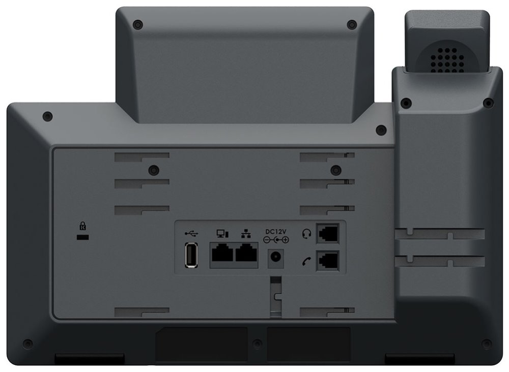 Grandstream GRP2636 VoIP telefon, 6x SIP, barevný 4,3" displej, 2x Gbps RJ45, PoE, DualBand WiFi, BT, 1x USB