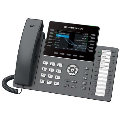 Grandstream GRP2636 VoIP telefon, 6x SIP, barevný 4,3" displej, 2x Gbps RJ45, PoE, DualBand WiFi, BT, 1x USB