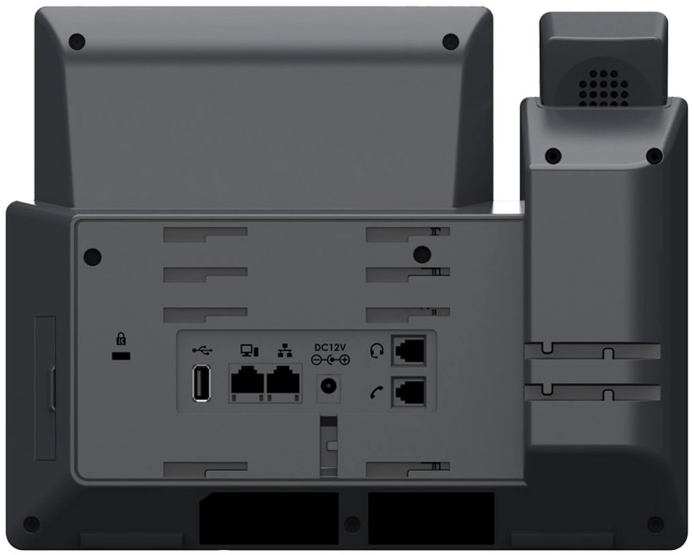 Grandstream GRP2650 VoIP telefon, 6x SIP, barevný 5" displej, 2x Gbps RJ45, PoE, DualBand WiFi, BT, 1x USB