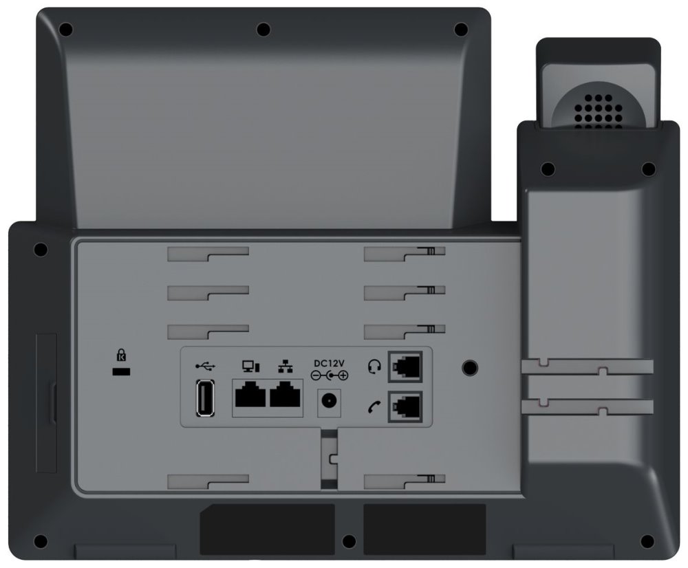 Grandstream GRP2670 VoIP telefon, 6x SIP, barevný 7" displej, 2x Gbps RJ45, PoE, DualBand WiFi, BT