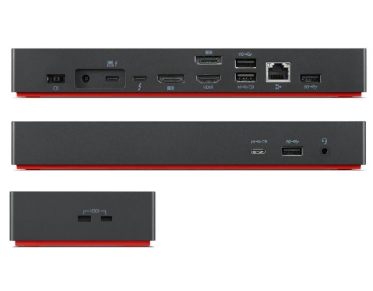 Lenovo ThinkPad Thunderbolt Dock 4.gen-135W(2x DP,HDMI, RJ45, 1xUSB-C,4xUSB 3.1,1xThunderbolt adapter)