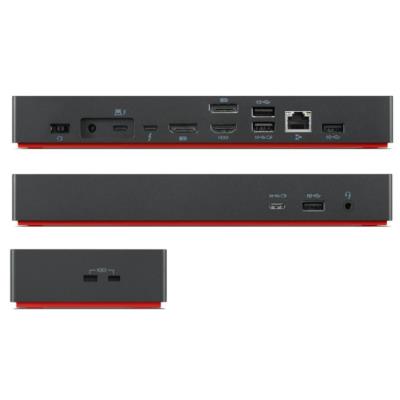 Lenovo ThinkPad Thunderbolt Dock 4.gen-135W(2x DP,HDMI, RJ45, 1xUSB-C,4xUSB 3.1,1xThunderbolt adapter)