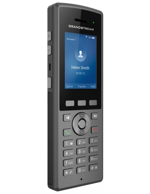 Grandstream WP825 SIP WiFI telefon, 2x SIP, barevný 2,4" displej, WiFi