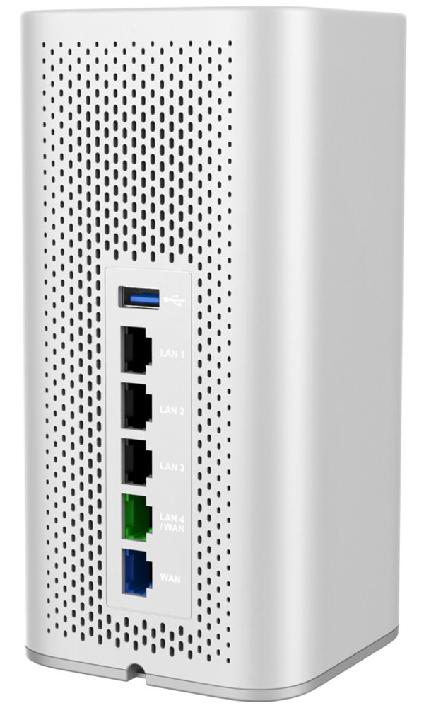 Grandstream GWN7062 router, Dual Band, 1x Gbps WAN, 1x Gbps WAN/LAN, 3x Gbps LAN , 802.11 a/b/g/n/ac/ax