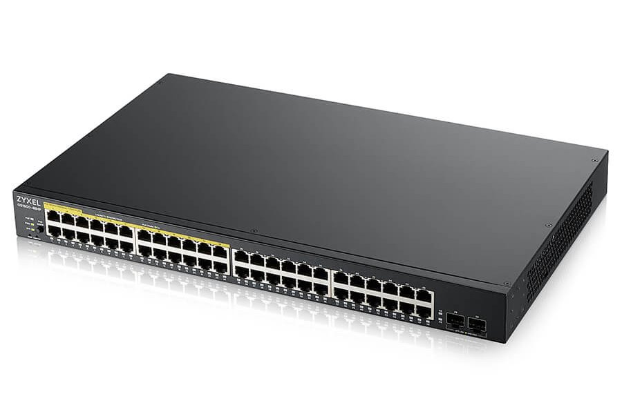 ZyXEL GS1900-48HPv2, 48-port GbE L2 Smart Switch, 170 Watt, rackmount