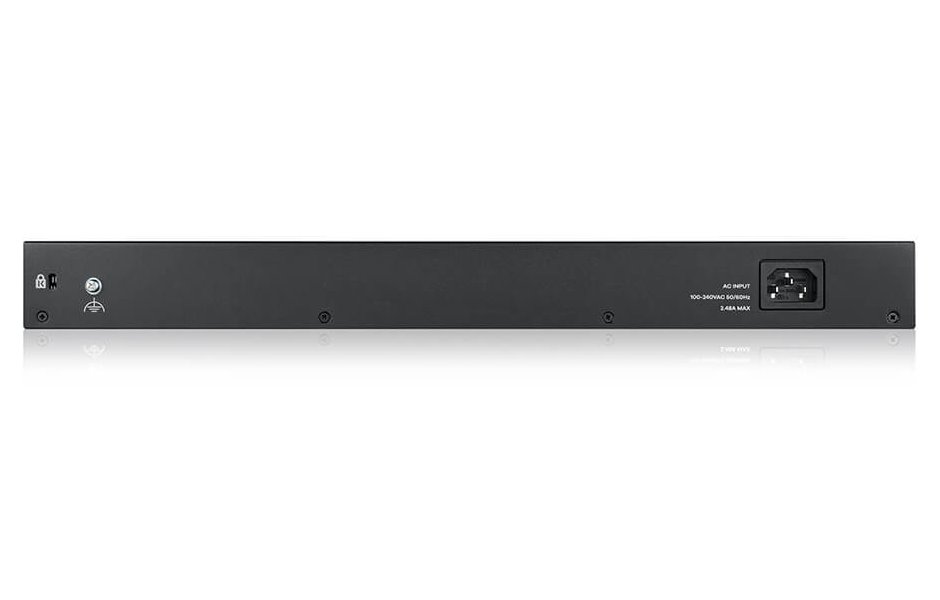 ZyXEL GS1900-48HPv2, 48-port GbE L2 Smart Switch, 170 Watt, rackmount