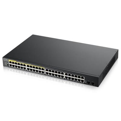 ZyXEL GS1900-48HPv2, 48-port GbE L2 Smart Switch, 170 Watt, rackmount