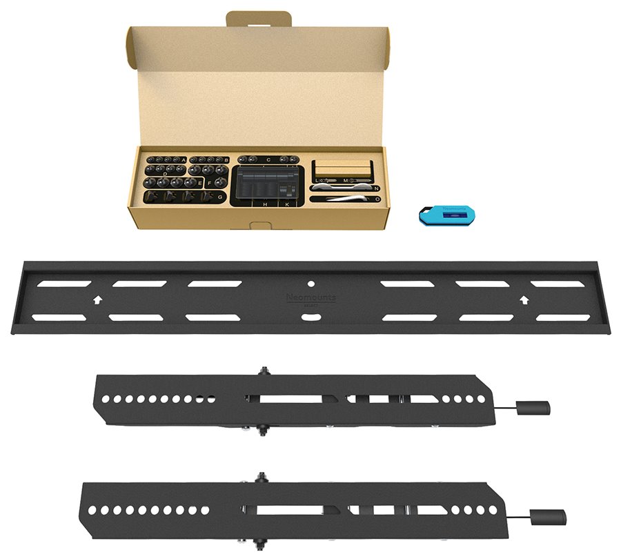 Neomounts Select  WL30S-850BL16 / Screen Wall Mount (fixed, VESA 600x400) / Black