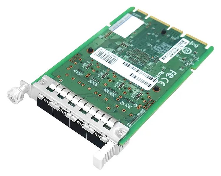 XtendLan OCP síťová karta, 4x 10Gbps SFP+, Intel X710, Mezzanine
