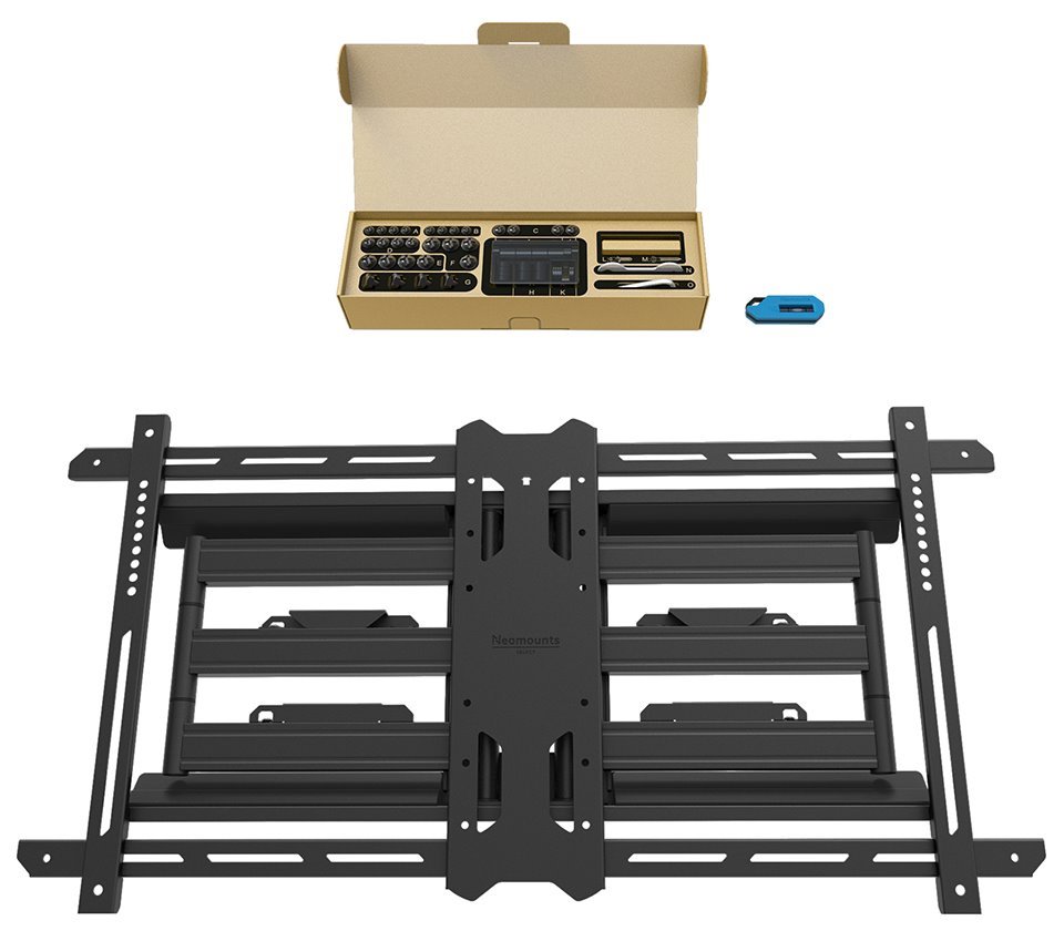 Neomounts Select  WL40S-850BL18 / Screen Wall Mount (full motion, 3 pivots, VESA 800x400) / Black
