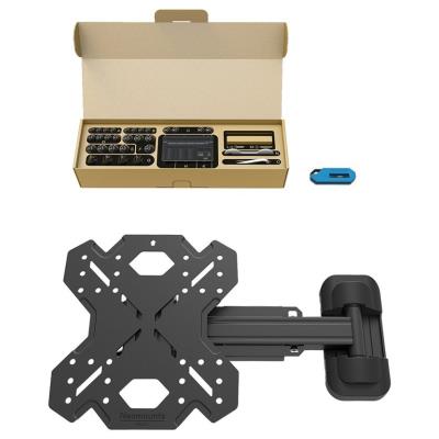 Neomounts Select  WL40S-840BL12 / Screen Wall Mount (full motion, 2 pivots, VESA 200x200) / Black
