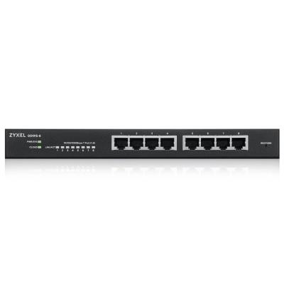 ZyXEL GS1915-8, 8-port GbE Smart hybrid mode Switch, standalone or NebulaFlex Cloud, desktop, fanless