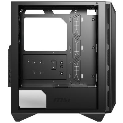MSI skříň MPG GUNGNIR 111R/ bez zdroje/ levé temperované sklo/ 4x 120 mm ARGB fan/ 1x USB-C/ 2x USB3.2/ černá