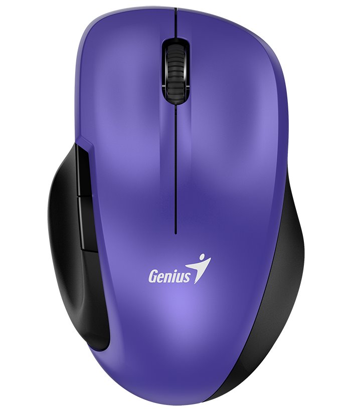 GENIUS Ergo 8200S Purple/ 1200 dpi/ bezdrátová/ 5tlačítek/ tichá/ BlueEye senzor/ fialová