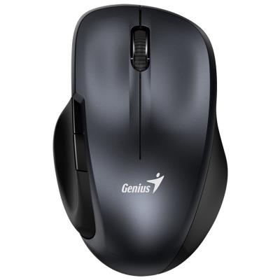 GENIUS Ergo 8200S Iron Grey/ 1200 dpi/ bezdrátová/ 5tlačítek/ tichá/ BlueEye senzor/ kovově šedá