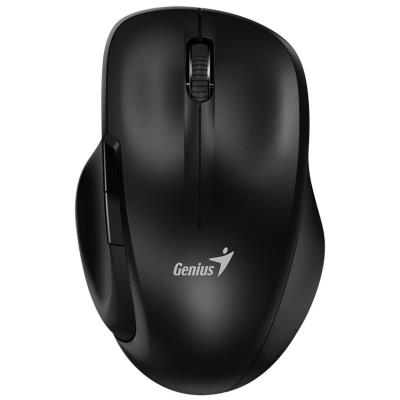 GENIUS Ergo 8200S Black/ 1200 dpi/ bezdrátová/ 5tlačítek/ tichá/ BlueEye senzor/ černá