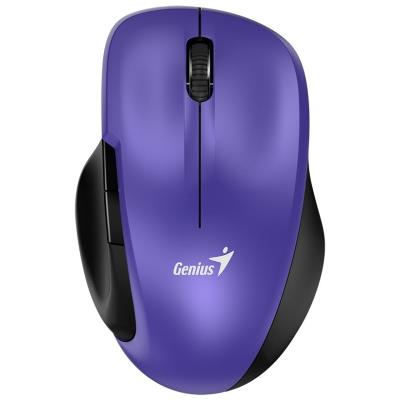 GENIUS Ergo 8200S Purple/ 1200 dpi/ bezdrátová/ 5tlačítek/ tichá/ BlueEye senzor/ fialová