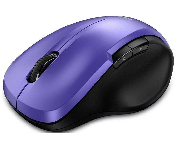 GENIUS Ergo 8200S Purple/ 1200 dpi/ bezdrátová/ 5tlačítek/ tichá/ BlueEye senzor/ fialová