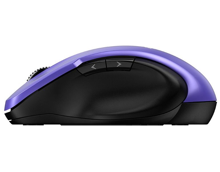GENIUS Ergo 8200S Purple/ 1200 dpi/ bezdrátová/ 5tlačítek/ tichá/ BlueEye senzor/ fialová