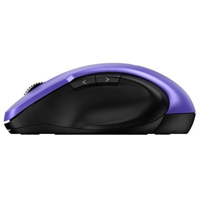 GENIUS Ergo 8200S Purple/ 1200 dpi/ bezdrátová/ 5tlačítek/ tichá/ BlueEye senzor/ fialová