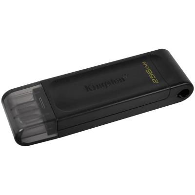 KINGSTON DataTraveler 70 256GB / USB 3.0 Type C / černá