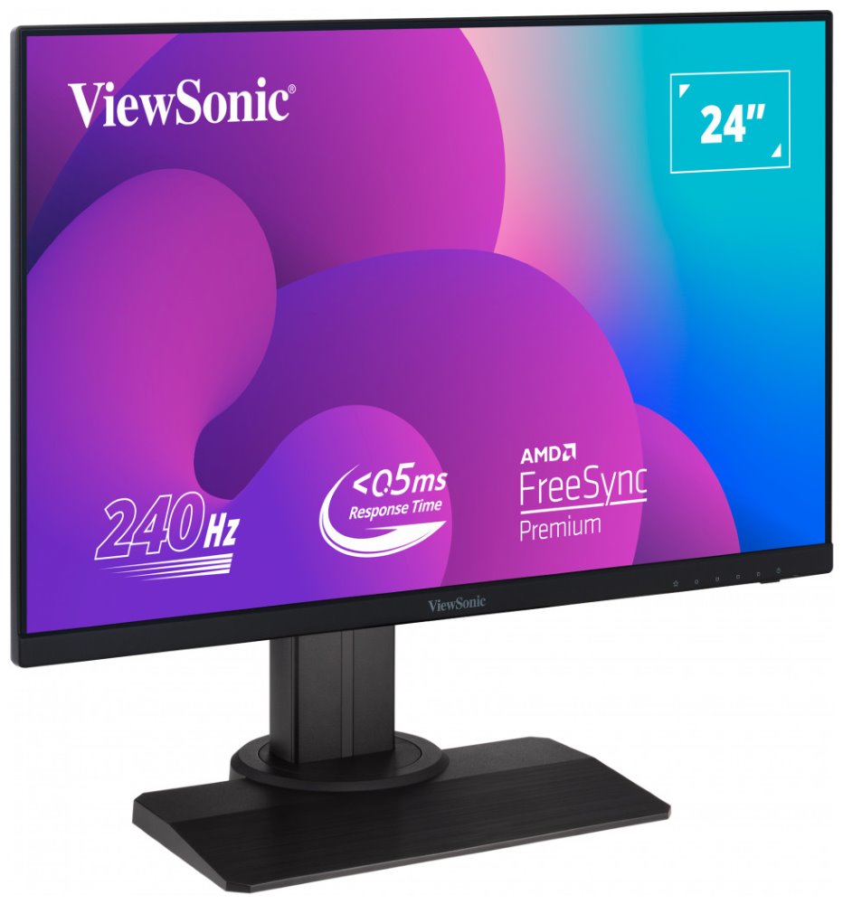ViewSonic XG2431/ 24"/ IPS/ 16:9/ 1920x1080/ 240Hz/ 1ms/ 350cd/m2/ FreeSync / DP / 2xHDMI / 2xUSB-A / USB-B/PIVOT/repro
