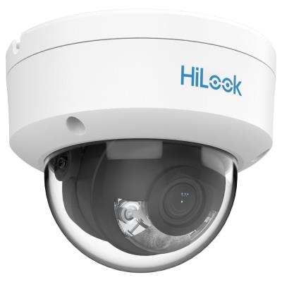 HiLook IP kamera IPC-D149HA/ Dome/ 4Mpix/ 2.8mm/ ColorVu/ Motion detection 2.0/ H.265+/ krytí IP67+IK08/ LED 30m