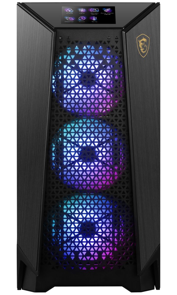 MSI skříň MEG PROSPECT 700R/ bez zdroje/ levé temperované sklo/ 4x ARGB 120 mm fan/ 1x USB3.1 Type-C/ 2x USB3.0/ černá