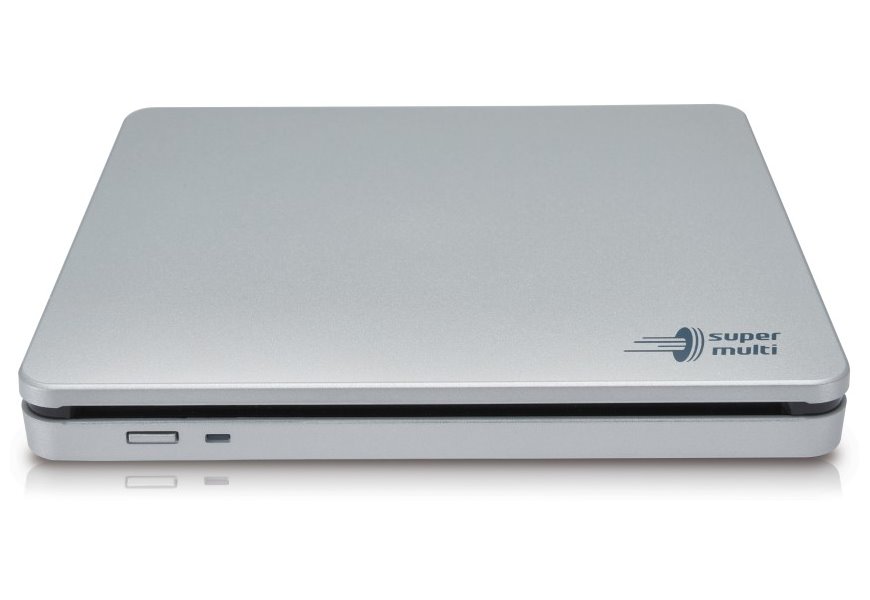 Hitachi-LG GP70NS50 / DVD-RW / externí / slim / M-disc / USB / stříbrná
