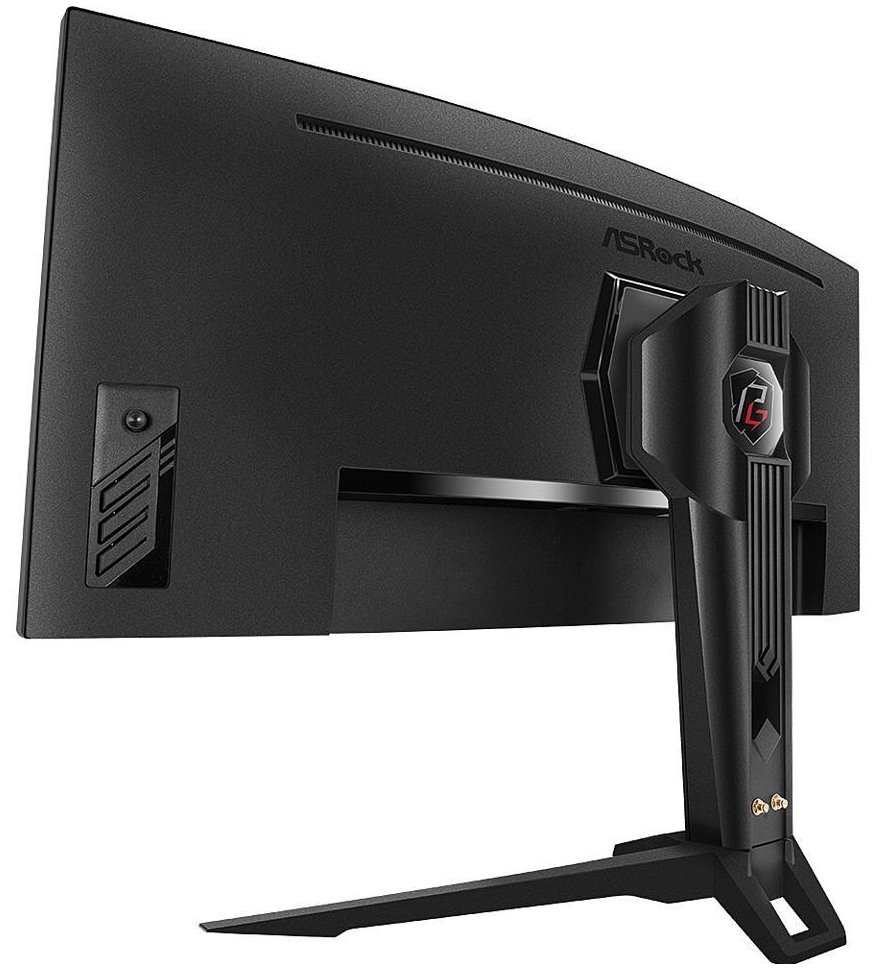 Phantom Gaming by Asrock monitor PG34WQ15R2B prohnutý 34"/ VA/3440x1440/165Hz/550cd/m2/1ms/ 8bit/DP/2x HDMI/wifi ant.