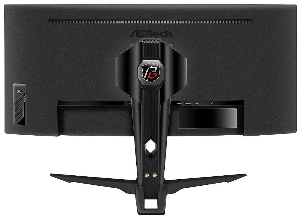 Phantom Gaming by Asrock monitor PG34WQ15R2B prohnutý 34"/ VA/3440x1440/165Hz/550cd/m2/1ms/ 8bit/DP/2x HDMI/wifi ant.