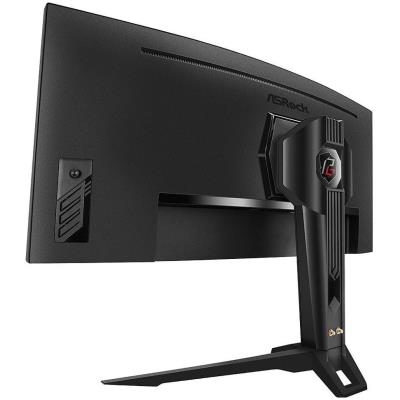 Phantom Gaming by Asrock monitor PG34WQ15R2B prohnutý 34"/ VA/3440x1440/165Hz/550cd/m2/1ms/ 8bit/DP/2x HDMI/wifi ant.