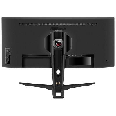 Phantom Gaming by Asrock monitor PG34WQ15R2B prohnutý 34"/ VA/3440x1440/165Hz/550cd/m2/1ms/ 8bit/DP/2x HDMI/wifi ant.