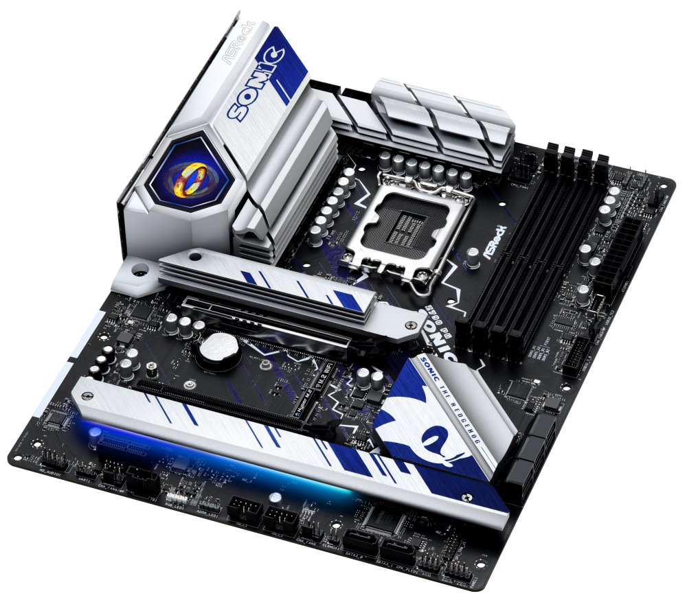 ASRock Z790 PG SONIC / Z790 / LGA1700 / 4x DDR5 / 5x M.2 / HDMI / DP / USB-C / ATX