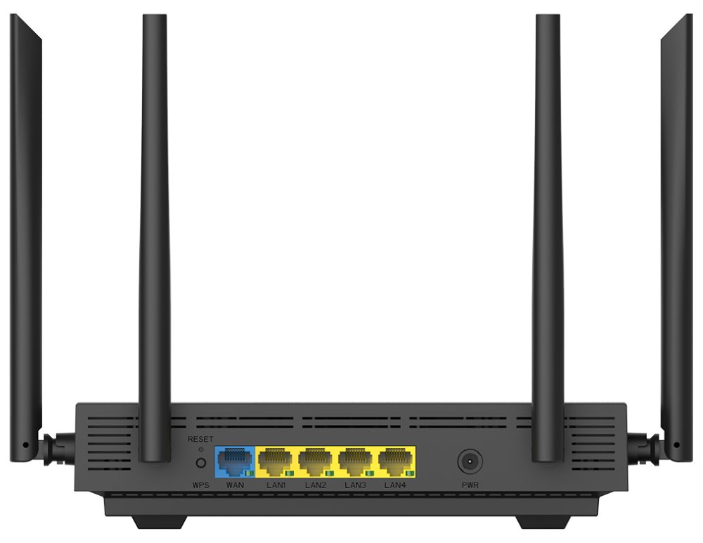 STONET N6 WiFi Router, AX1800, 4x 5dBi fixní anténa, 1x Gigabit WAN, 4x Gigabit LAN, WIFI6