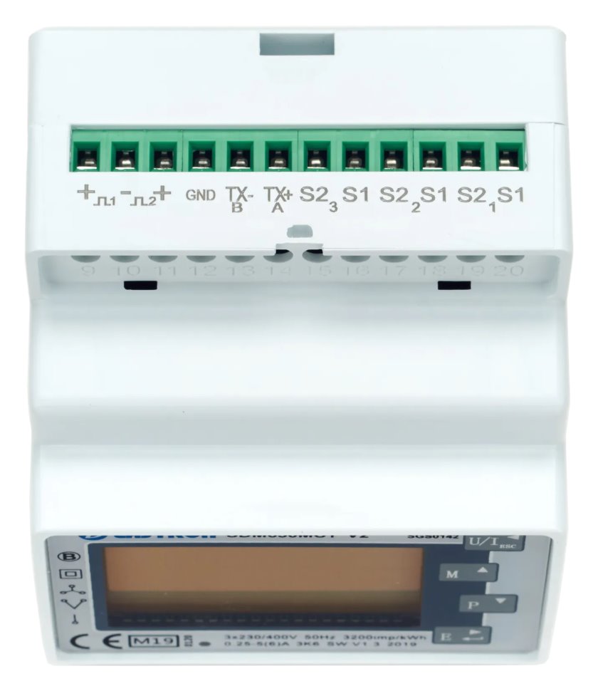 Eastron SDM630MCT- 40mA elektroměr, třífázový