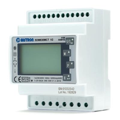 Eastron SDM630MCT- 40mA elektroměr, třífázový
